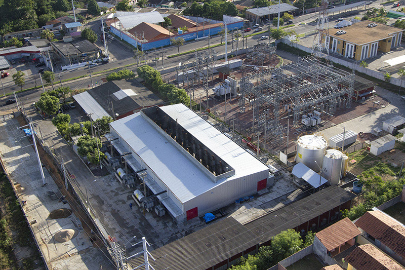 20MW Power Plant, Cidade Nova, Manaus, Amazonas, Brazil