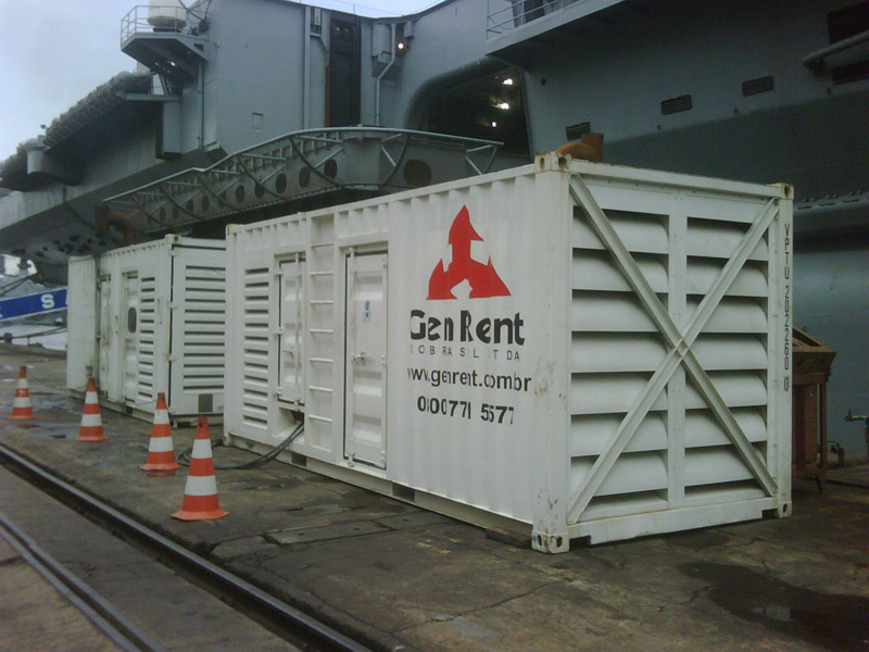 1MW Generators Supply to Brazilian Navy