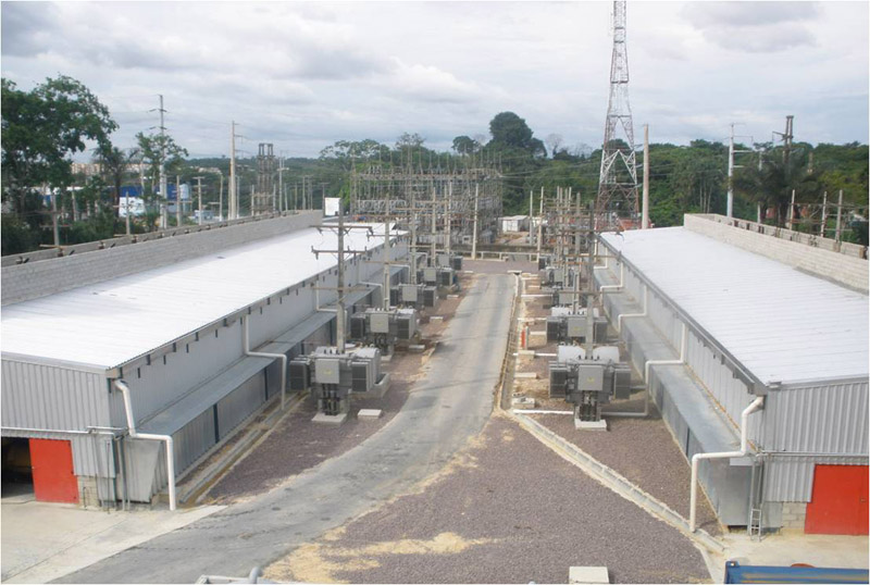 40MW Power Plant, Manaus, Amazonas, Brazil